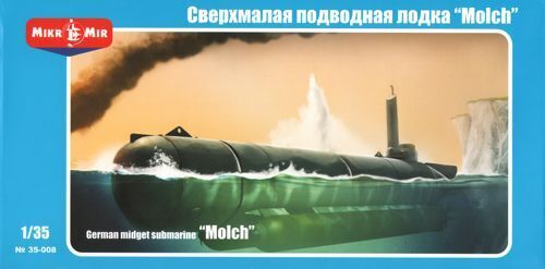 MikroMir 1/35 MOLCH - SUBMARINE Plastic Model Kit