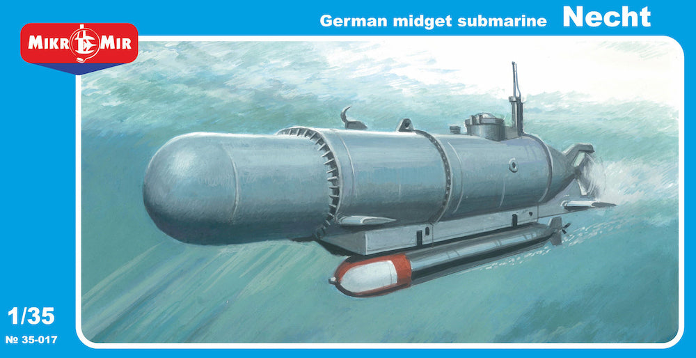 MikroMir 1/35 Necht German submarine Plastic Model Kit