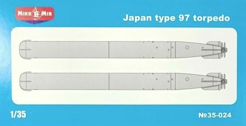 MikroMir 1/35 Japan type 97 torpedo Plastic Model Kit [35-024 ]