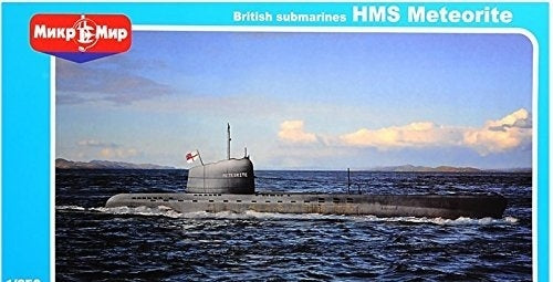 MikroMir 1/350 HMS Meteorite - British submarine Plastic Model Kit