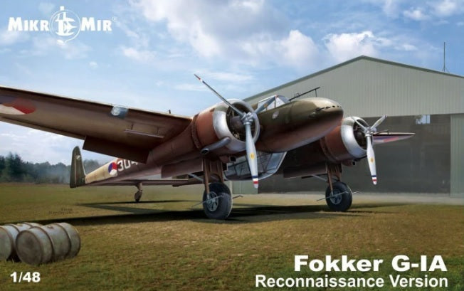 MikroMir Fokker G1 reconnaissance version Plastic Model Kit