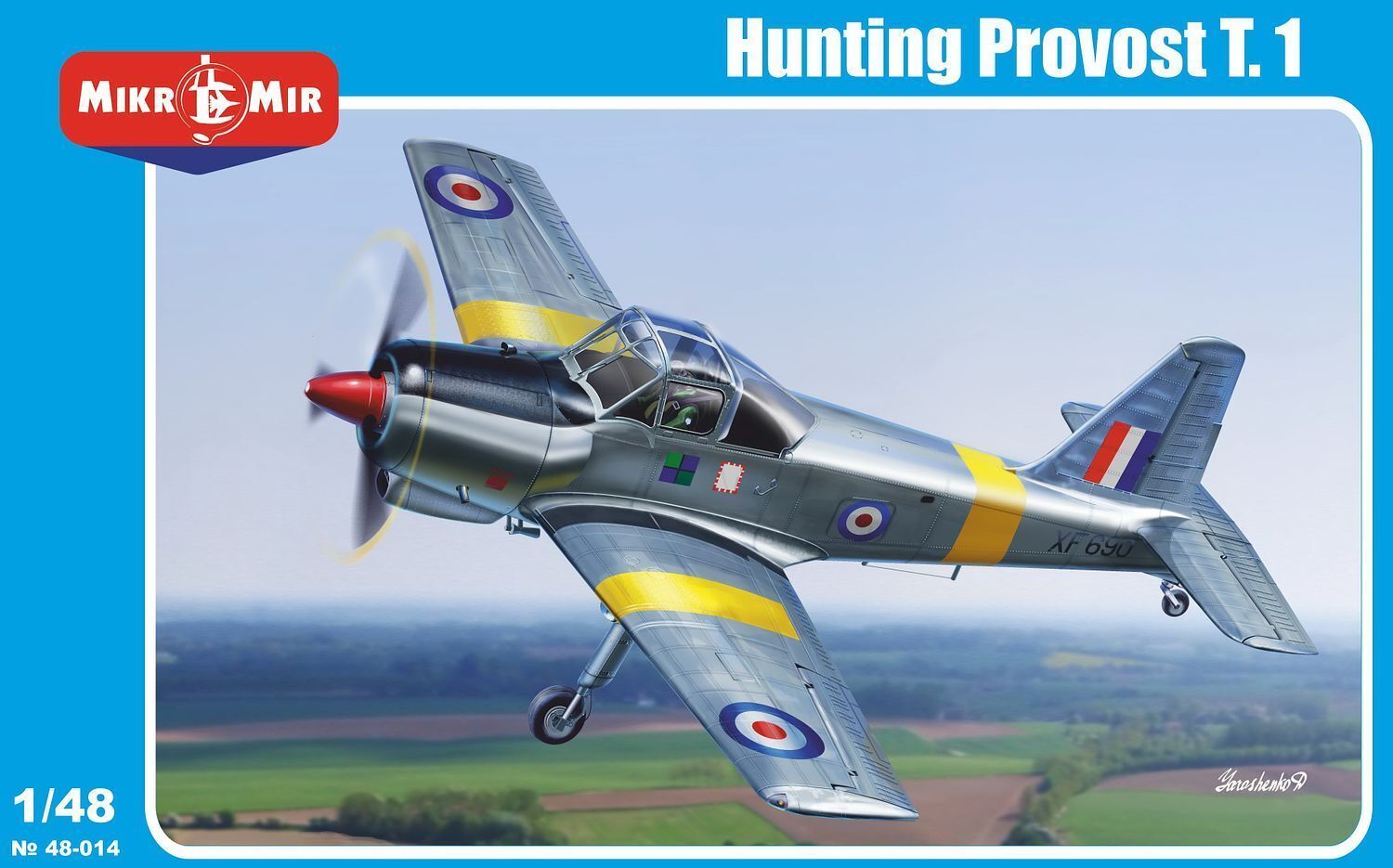 MikroMir 1/48 Hunting Provost T.1 Plastic Model Kit