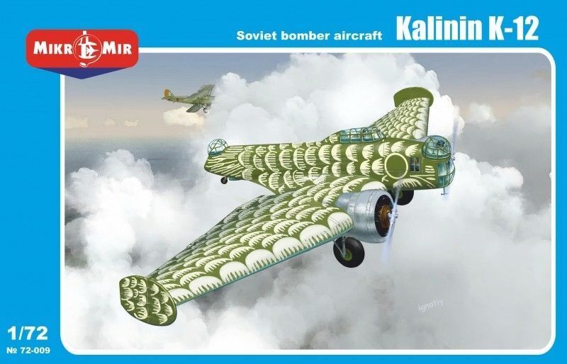 MikroMir 1/72 K-12 Kalinin Plastic Model Kit