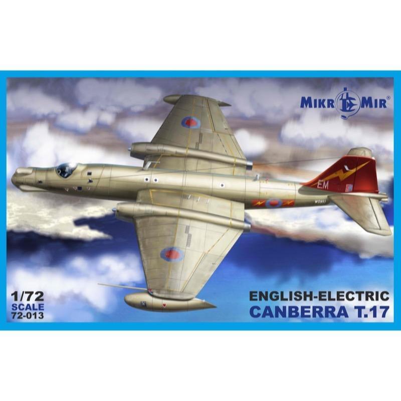 MikroMir 1/72 E.E.Canberra T.17 Plastic Model Kit