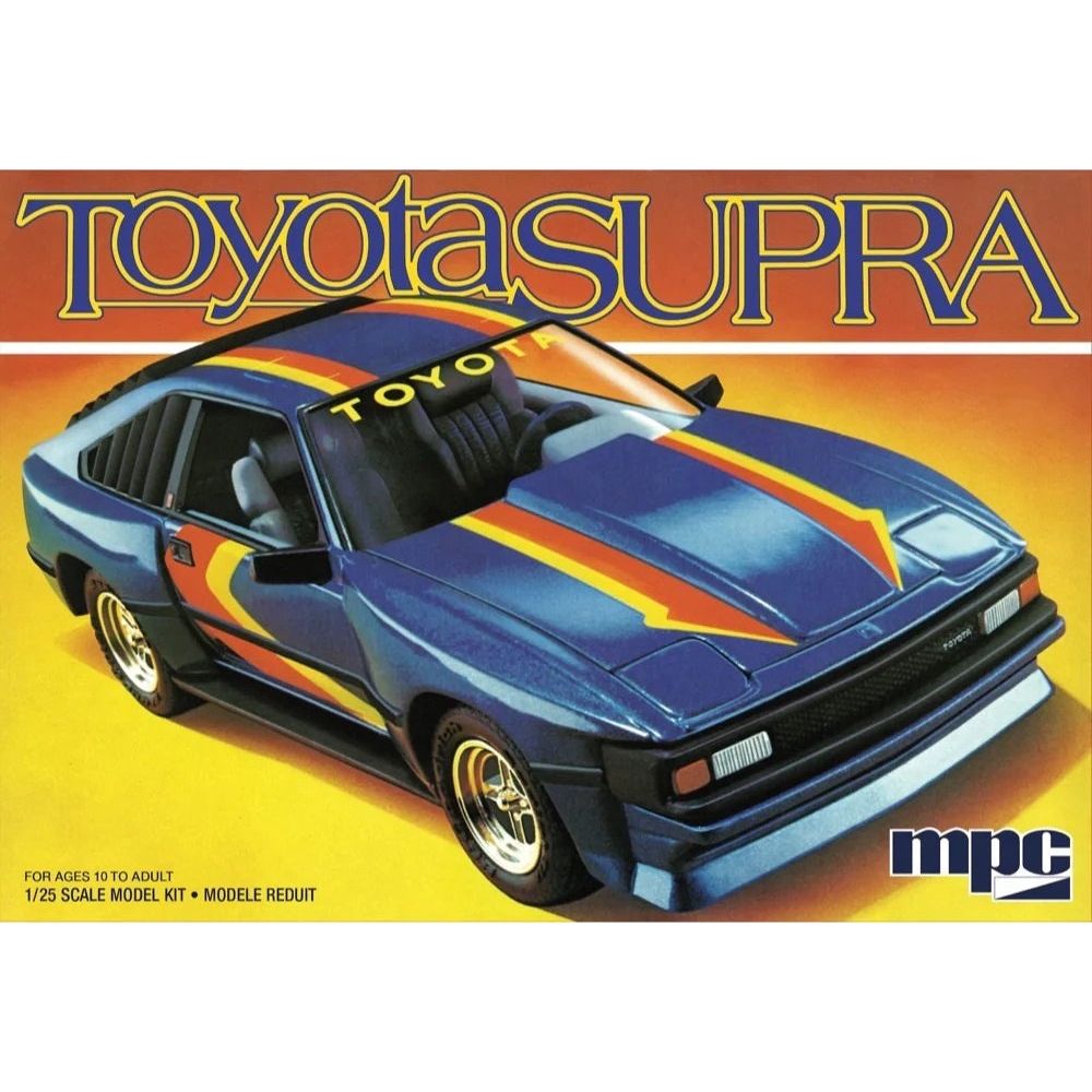 MPC 1/25 1983 Toyota Celica Supra Plastic Model Kit