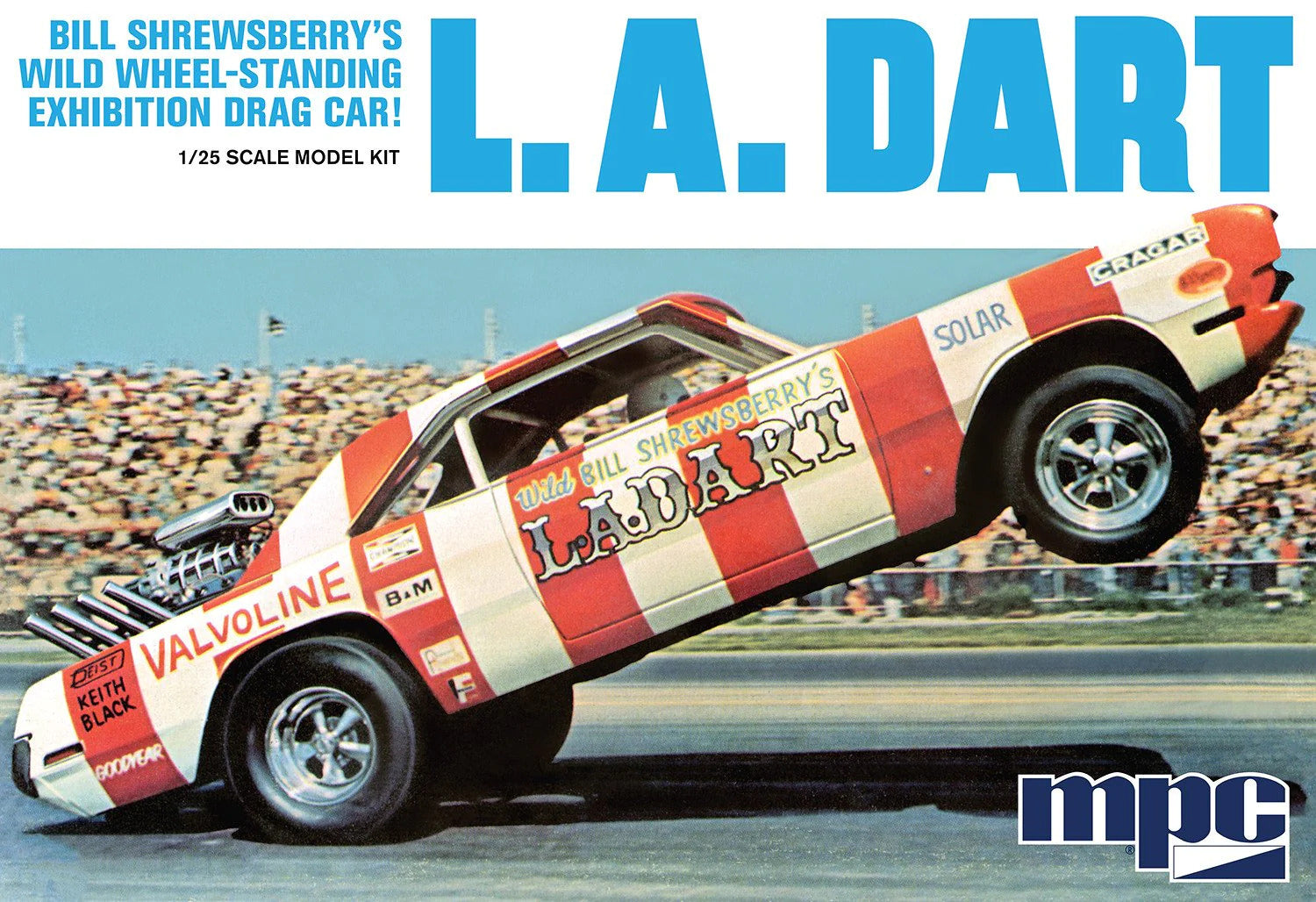 MPC 1/25 L.A. Dart Wheelstander Plastic Model Kit