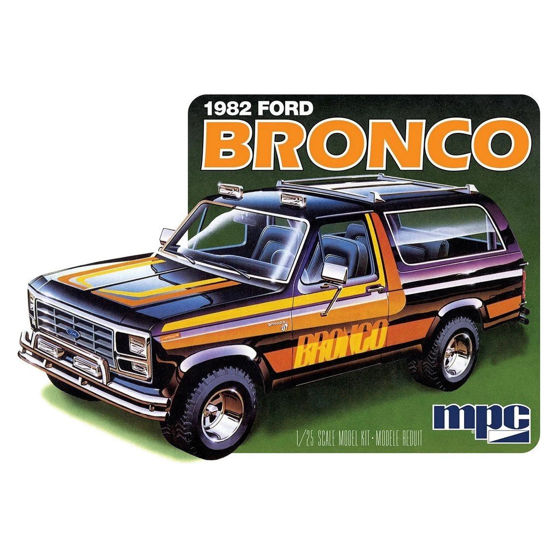 MPC 1/25 1980 Ford Bronco Plastic Model Kit