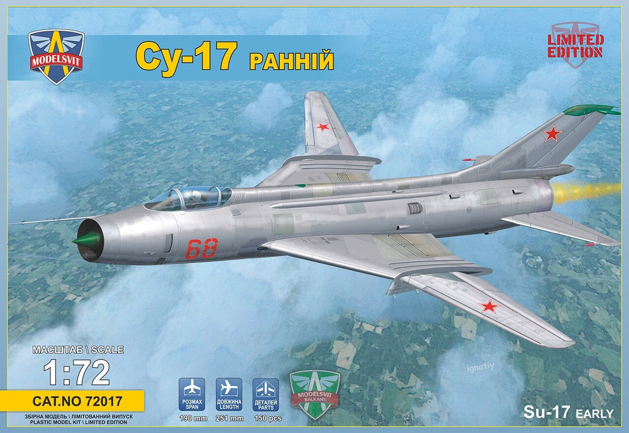 ModelSvit 1/72 Sukhoi Su-17 Early version Plastic Model Kit