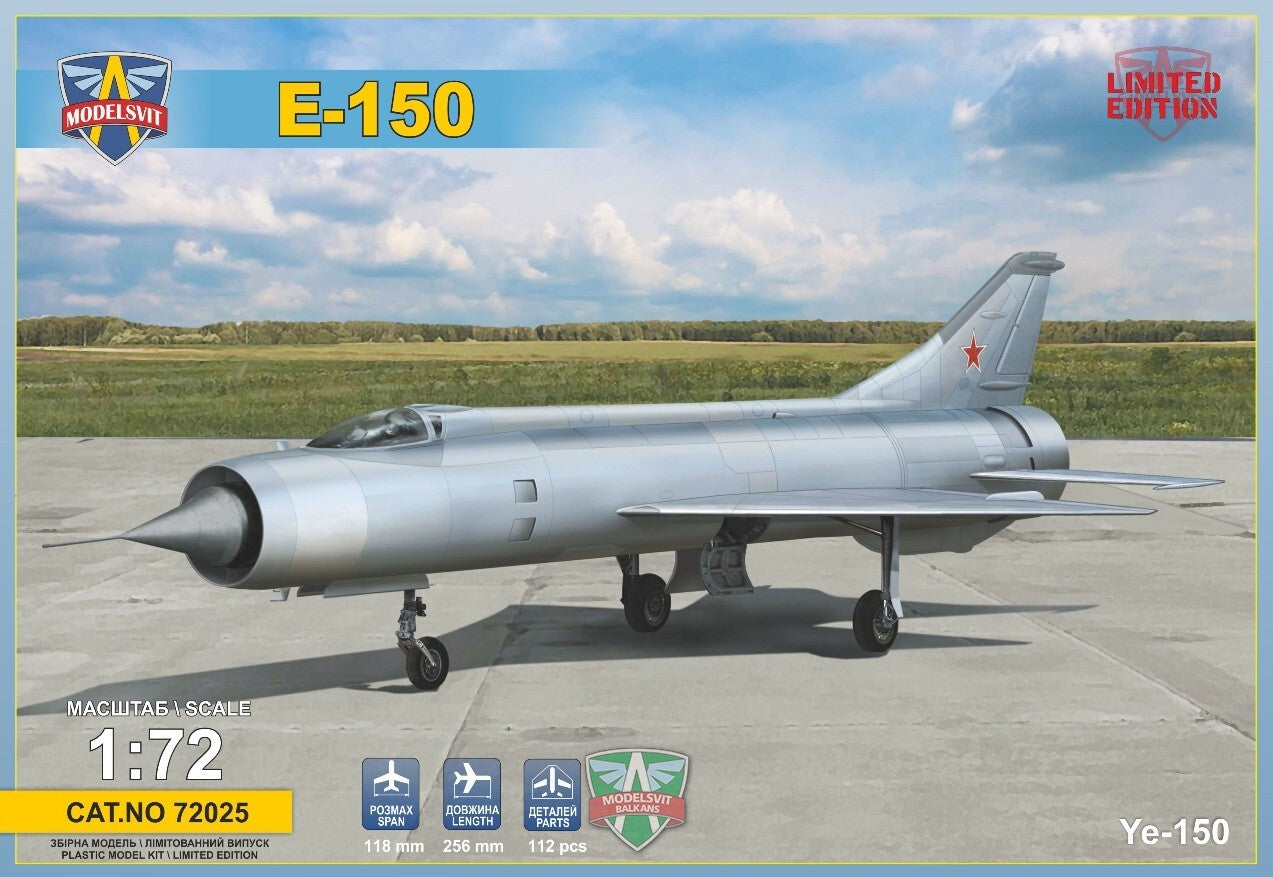 ModelSvit 1/72 Ye-150 Interceptor prototype Plastic Model Kit