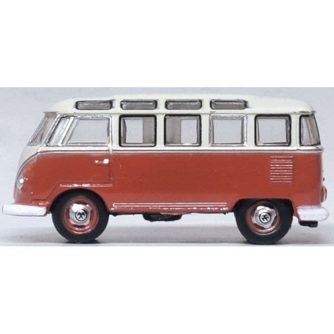 OXFORD N Sealing Wax Red/Beige Grey VW T1 Samba Bus