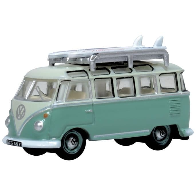 OXFORD N Turquoise Blue White VW T1 Samba Bus