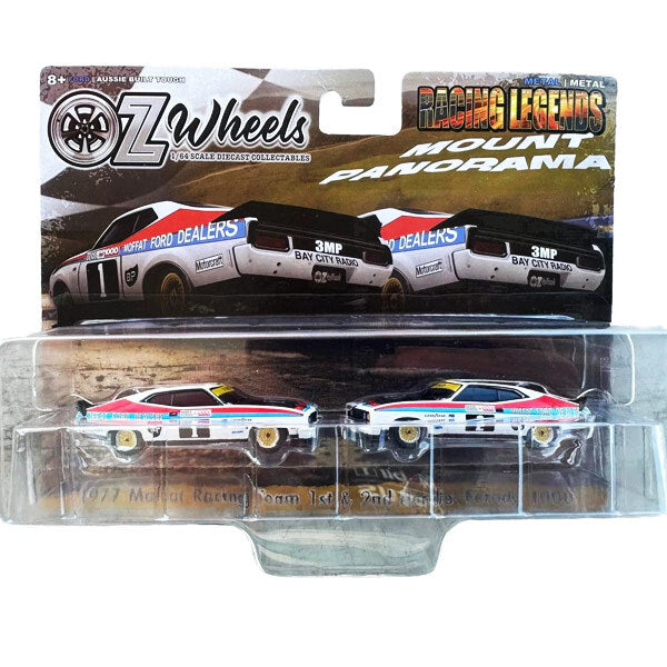 OZ WHEELS RACING LEGENDS 1977 Moffat 1-2 Finish 1/64