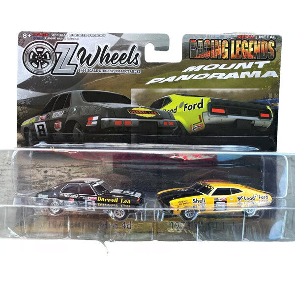 OZ WHEELS RACING LEGENDS Darrell Lea Holden HQ 4dr & Goss XA Falcon 1/64