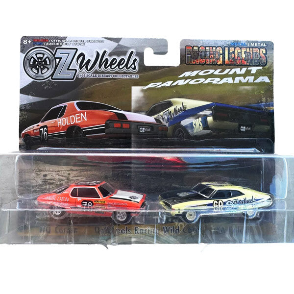 OZ WHEELS RACING LEGENDS Holden HQ Coupe & Ford XA Coupe 1/64