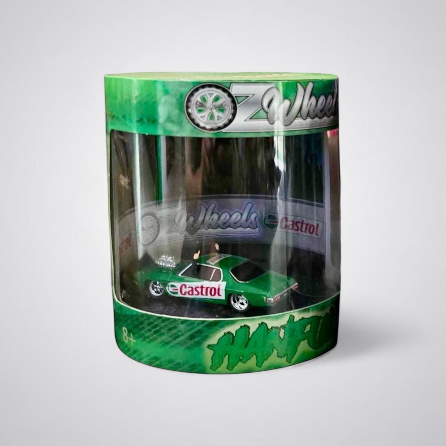 OZ LEGENDS 1:64 Castrol Hanful Monaro Skid in Cylinder- SINGLES - MOQ