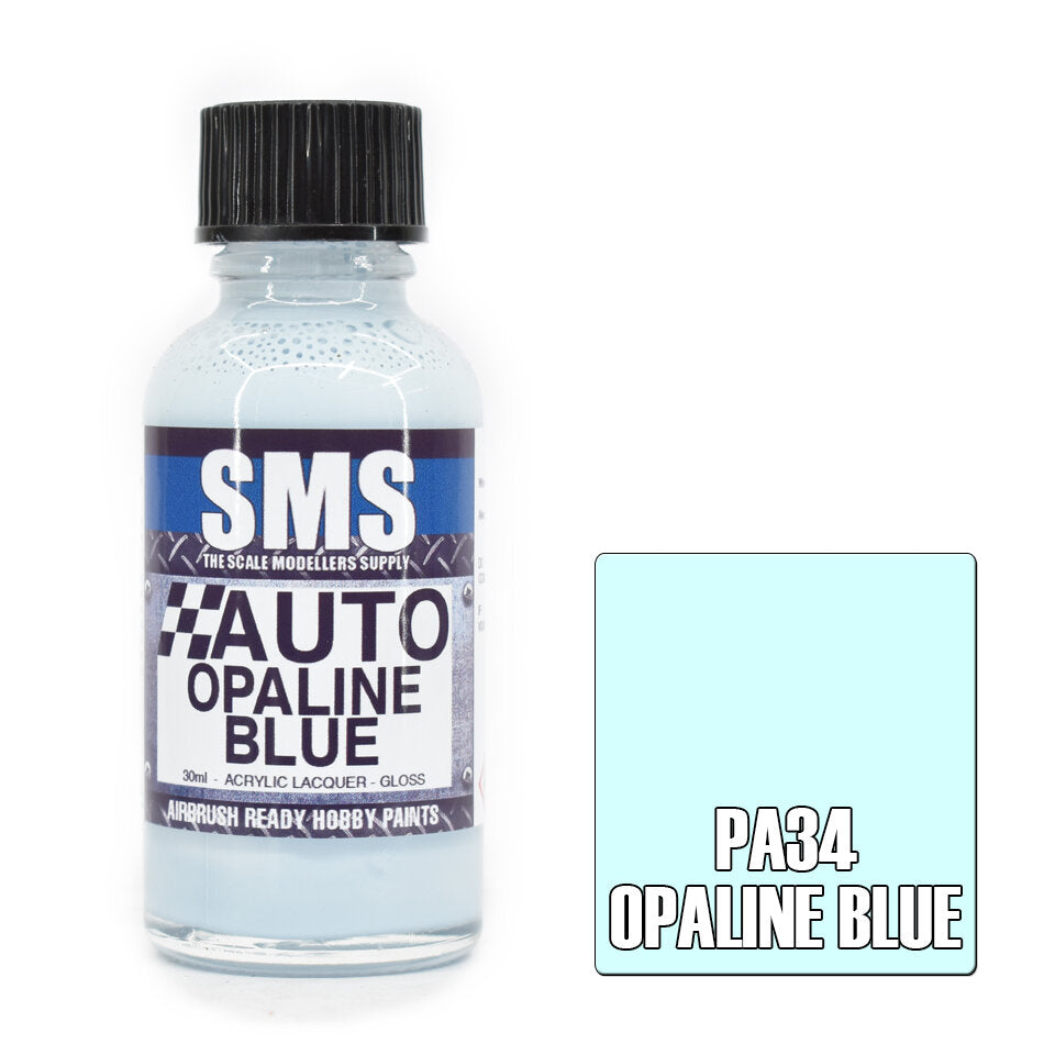 SMS Auto Colour Opaline Blue Acrylic Lacquer 30ml