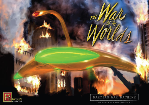 Pegasus 1/48 War of the Worlds: Martian War Machine Plastic Model Kit [9001]