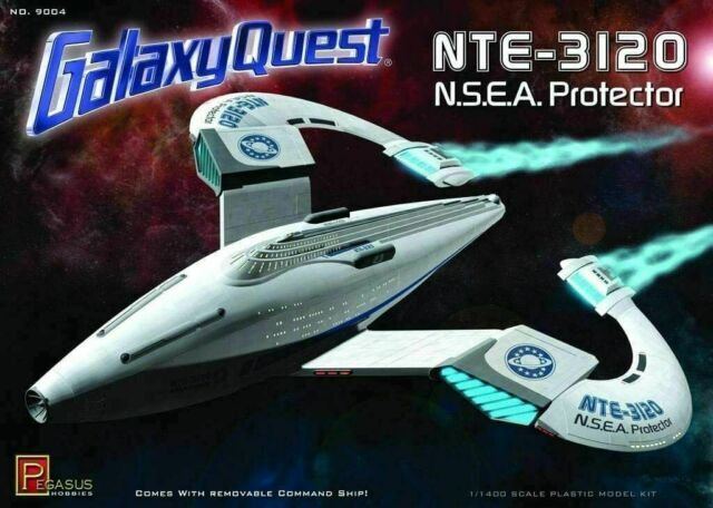 Pegasus 1/1400 Galaxy Quest N.S.E.A Protector Plastic Model Kit [9004]