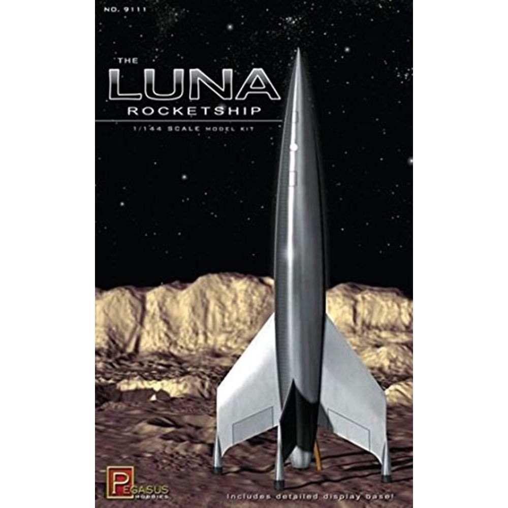 Pegasus 1/144 The Luna Rocketship Plastic Model Kit [9111]