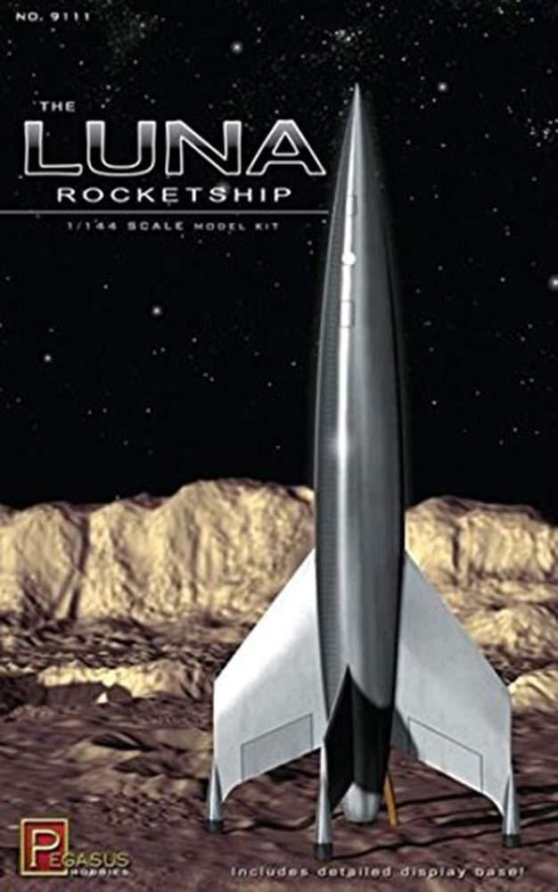 Pegasus 1/144 The Luna Rocketship Plastic Model Kit [9111]