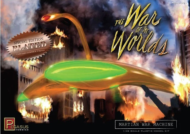 Pegasus 1/48 War of the Worlds: Martian War Machine Plated Edition Plastic Model Kit [9201]