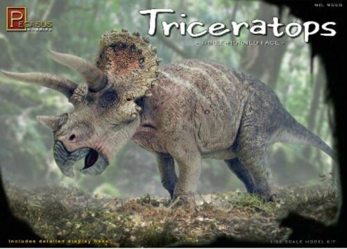 Pegasus 1/24 Triceratops 3 Horned Face Dinosaur