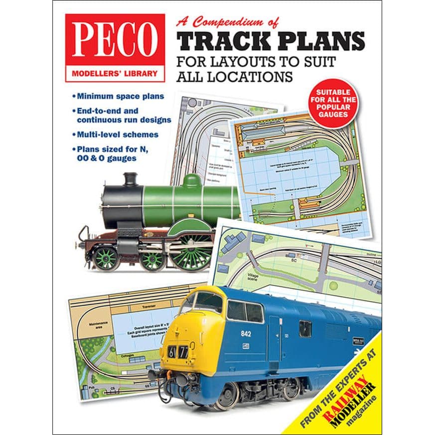 PECO Track Plans to Suit all Locations (PM202)