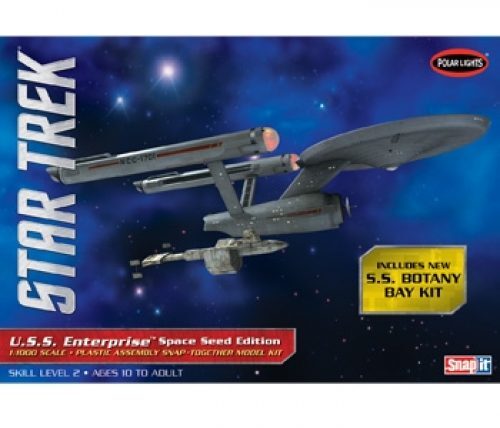 Polar Lights 1/1000 Star Trek TOS USS Enterprise Space Seed Edition Plastic Model Kit