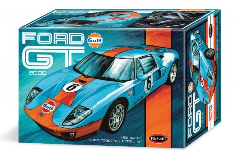 Polar Lights 1/25 2006 Ford GT (Snap) 2T Plastic Model Kit