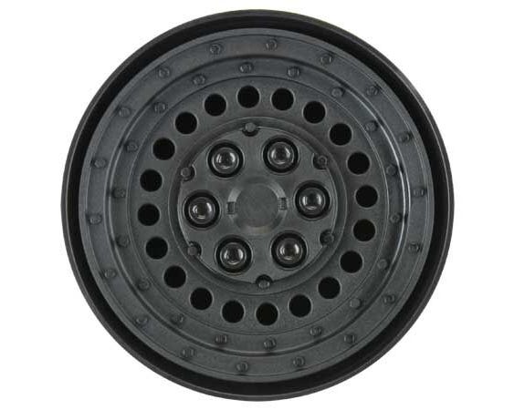 PROLINE Carbine 1.9in Black Dually Wheels for Crawlers, F/R