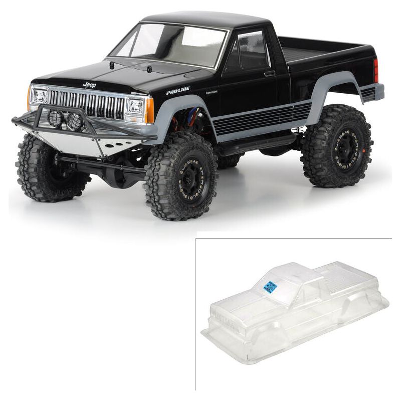 PROLINE 1/10 Jeep Comanche Full Bed Clear Body, 12.3 Crawle