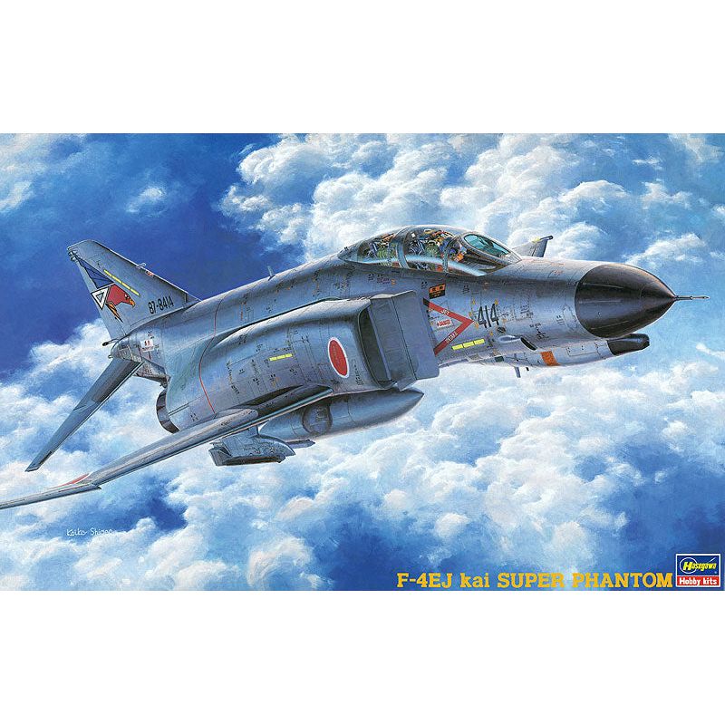 HASEGAWA F-4EJ KAI PHANTOM II "SUPER PHANTOM" ONE-PIECE CANOPY INCLUDED