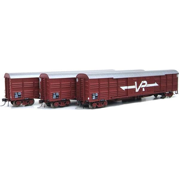 ON TRACK MODELS HO VSX-08 56' Victorian Louvre Vans 3 Pack