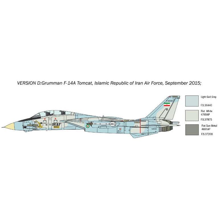 ITALERI 1/72 F-14A Tomcat 50th First Flight Anniversary