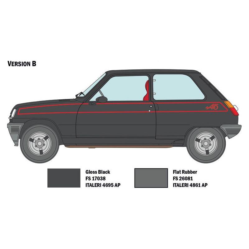 ITALERI 1/24 Renault 5 Alpine