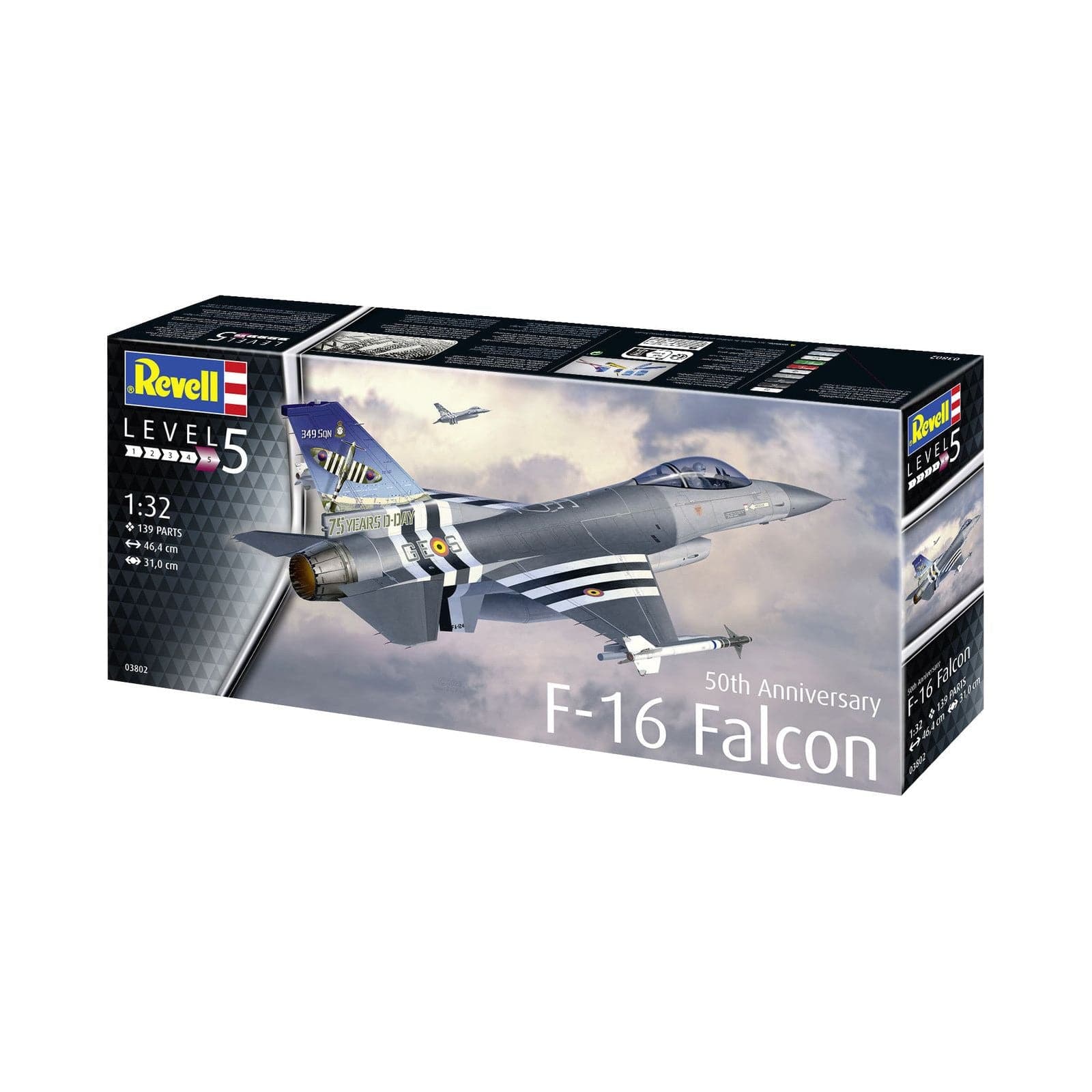 REVELL 1/32 Scale F-16 Falcon - 50th Anniversary