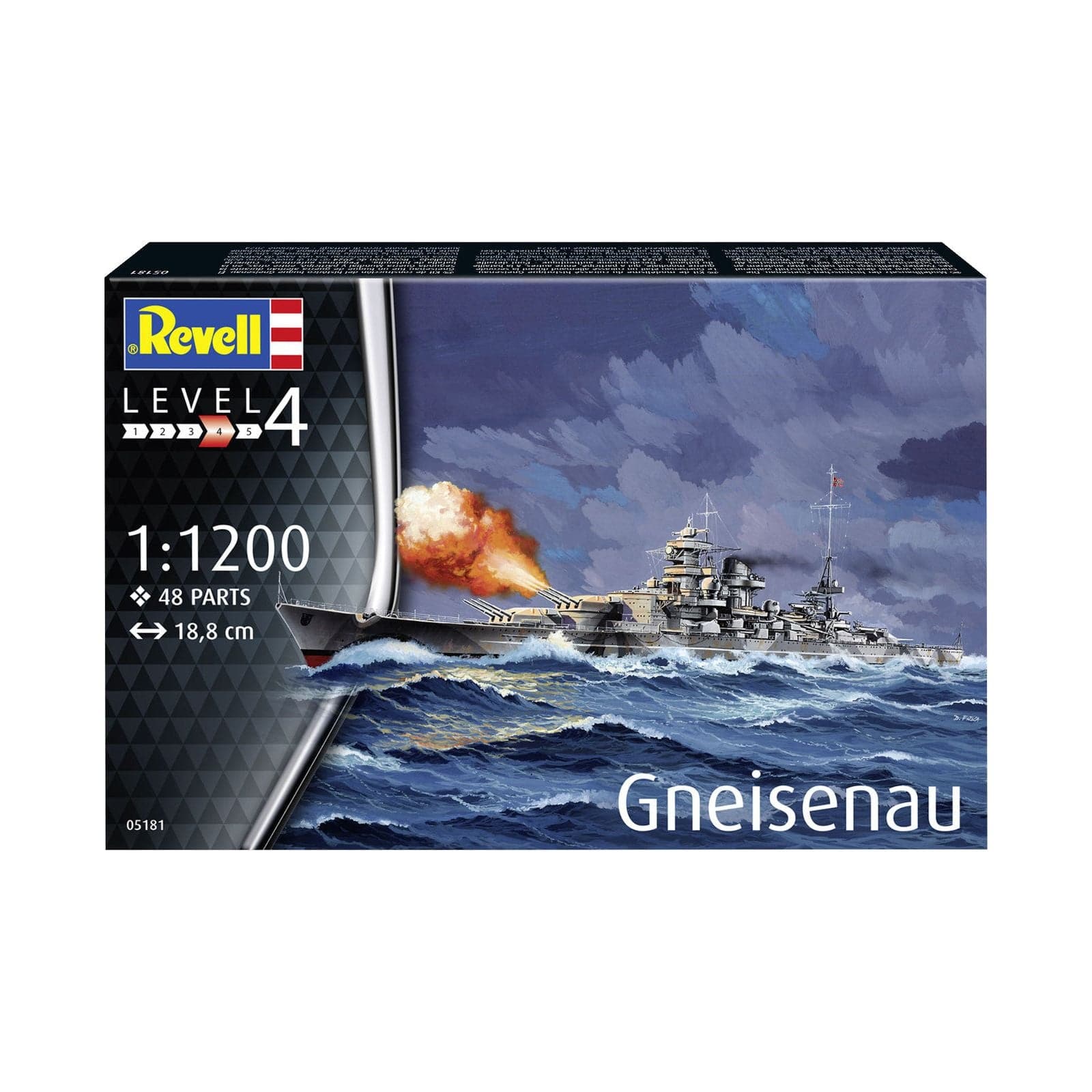 REVELL 1/1200 Scale Gneisenau