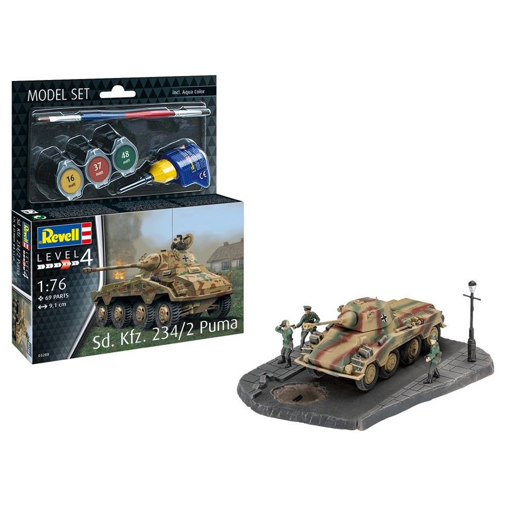 REVELL 1/76 Model Set Sd.Kfz. 234/2 Puma