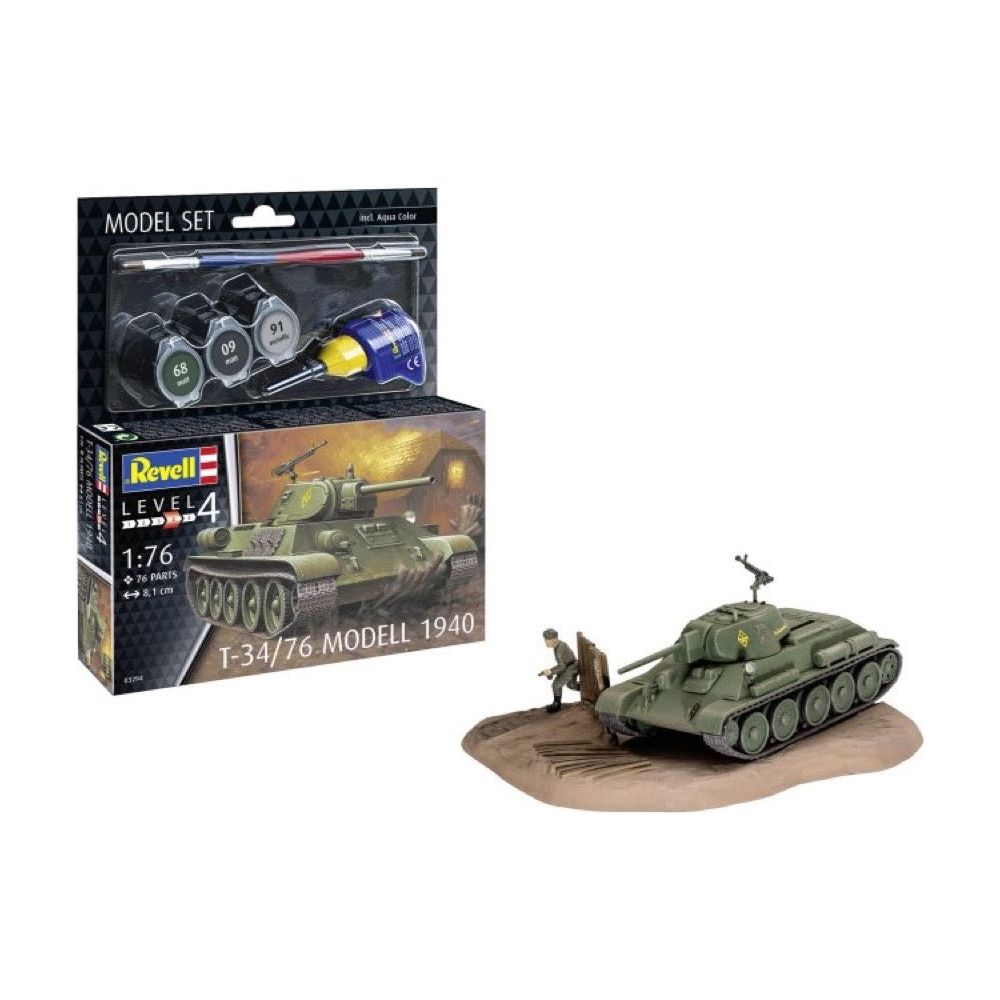 REVELL 1/76 Model Set T-34/76 Modell 1940