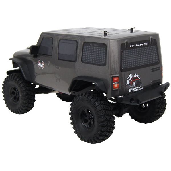 RGT EX86100V2 Jeep Wrangler 313 RTR 1/10TH (CRAWLER) Grey