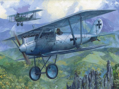 Roden 1/72 PFALZ D III Plastic Model Kit