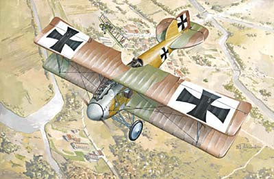 Roden 1/72 ALBATROS D.II Plastic Model Kit