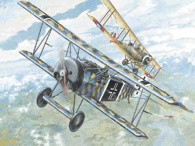 Roden 1/72 FOKKER D.VI Plastic Model Kit