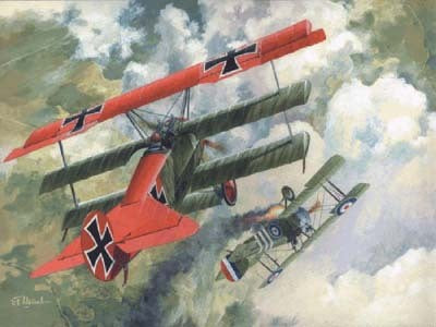 Roden 1/72 FOKKER Dr.I Plastic Model Kit