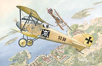 Roden 1/72 ALBATROS D.III (oeffag s.53 ) Plastic Model Kit