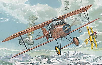 Roden 1/72 ALBATROS D.III (oeffag s.153 )- early Plastic Model Kit