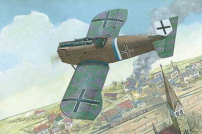 Roden 1/72 JUNKERS D.I late Plastic Model Kit