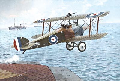 Roden 1/72 SOPWITH CAMEL 2F1 Plastic Model Kit