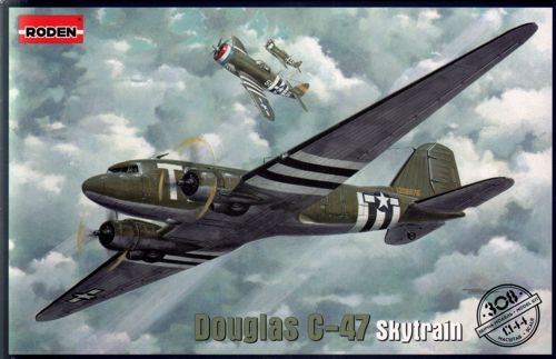 Roden 1/144 Douglas C-47 Skytrain Plastic Model Kit