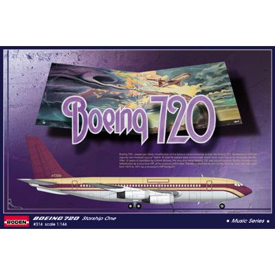 Roden 1/144 Boeing 720 Starship One *Music series Plastic Model Kit